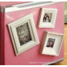 Hot Sale Promotional Photo Frame Fridge Magnets/Wooden Magnetic Photo Fram